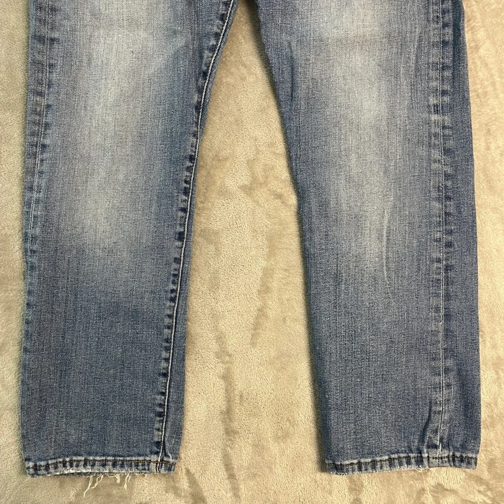 Polo Ralph Lauren Hampton Relaxed Straight Jeans Mens 35x30 Blue Medium Wash
